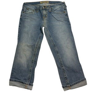 Hint cropped faded low rise jeans Junior’s size 11